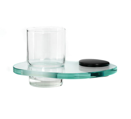Alno A8970-BRZ: Euro Tumbler Holder w/Tumbler - Bronze