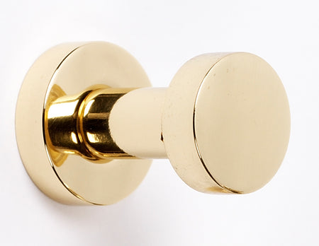 Alno A8980-PB: 1-1/4" Euro Robe Hook - Polished Brass