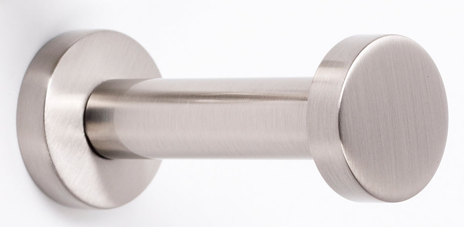 Alno A8981-SN: 2-1/4" Euro Robe Hook - Satin Nickel