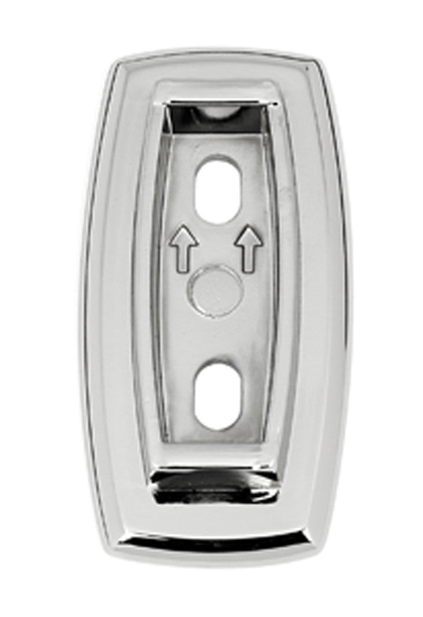 Alno A8989-PC: Euro Baseplate (each) - Polished Chrome