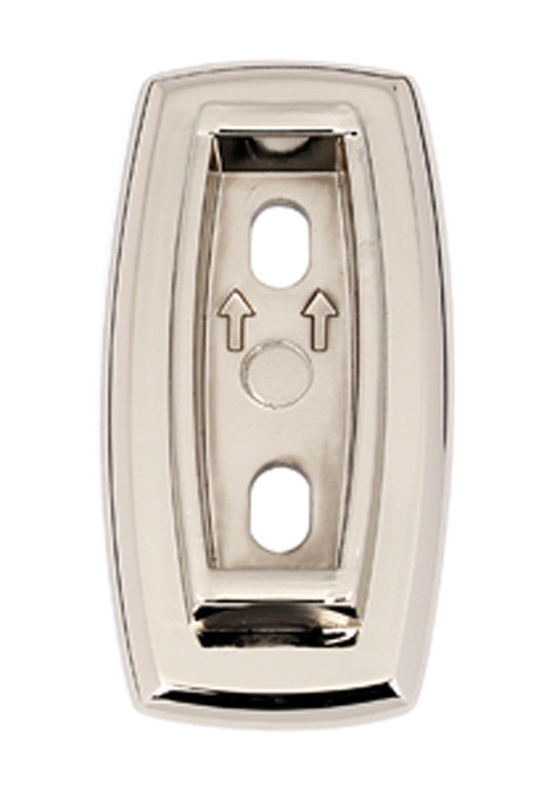 Alno A8989-PN: Euro Baseplate (each) - Polished Nickel