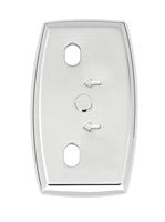 Alno A8990-PC: Euro Baseplate For A8950 Only (each) - Polished Chrome