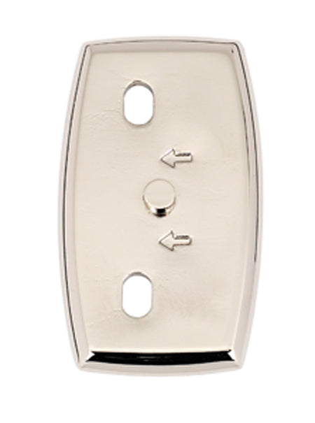 Alno A8990-PN: Euro Baseplate For A8950 Only (each) - Polished Nickel