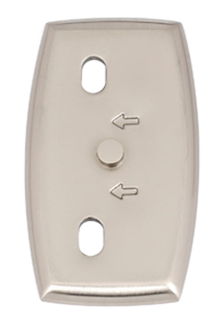 Alno A8990-SN: Euro Baseplate For A8950 Only (each) - Satin Nickel