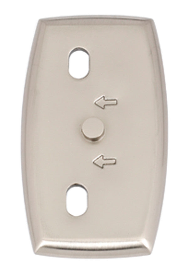 Alno A8990-SN: Euro Baseplate For A8950 Only (each) - Satin Nickel