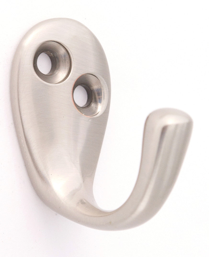 Alno A902-SN: Single Robe Hook - Satin Nickel
