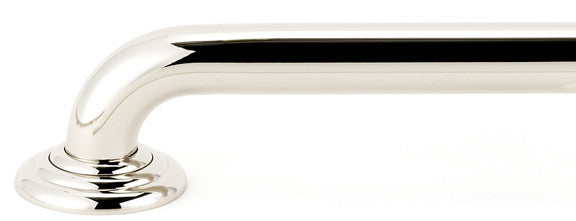 Alno A9022-24-PN: 24" cc Embassy Grab Bar - Polished Nickel