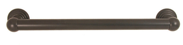 Alno A9023-24-BRZ: 24" cc Embassy Grab Bar - Bronze