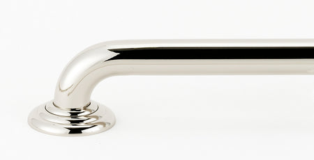 Alno A9024-PN: Embassy Grab Bar Mounting Brackets (pair) - Polished Nickel