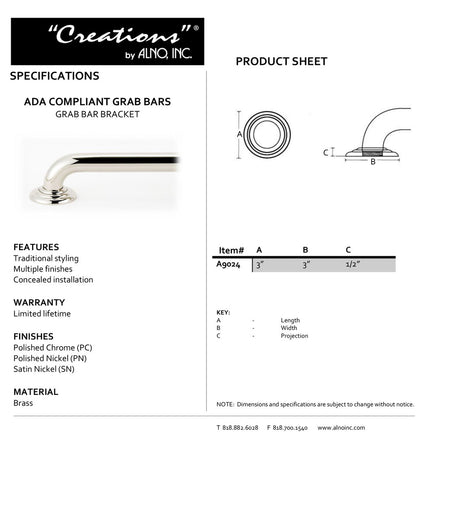 Specificaton Sheet