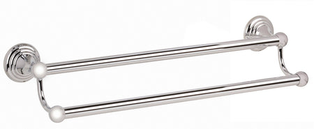 Alno A9025-24-PN: 24" cc Embassy Double Towel Bar - Polished Nickel