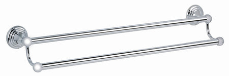 Alno A9025-30-PC: 30" cc Embassy Double Towel Bar - Polished Chrome