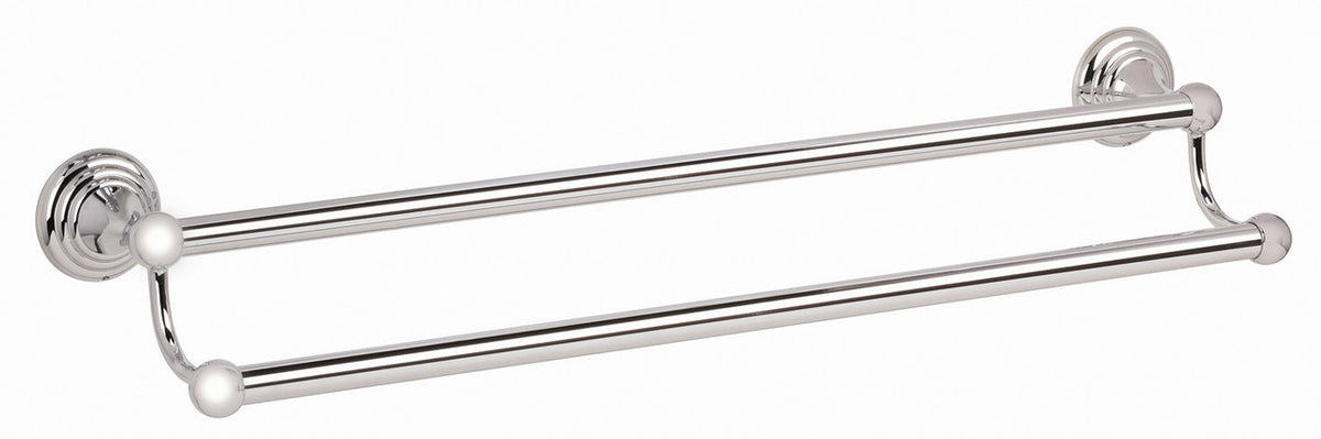 Alno A9025-30-PN: 30" cc Embassy Double Towel Bar - Polished Nickel
