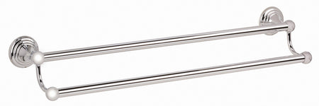 Alno A9025-30-PN: 30" cc Embassy Double Towel Bar - Polished Nickel