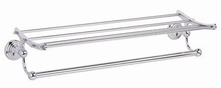 Alno A9026-24-PC: 24" cc Embassy Towel Rack - Polished Chrome