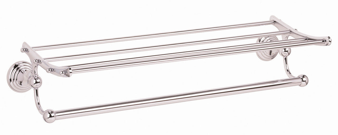 Alno A9026-24-PN: 24" cc Embassy Towel Rack - Polished Nickel