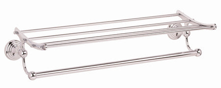Alno A9026-24-PN: 24" cc Embassy Towel Rack - Polished Nickel