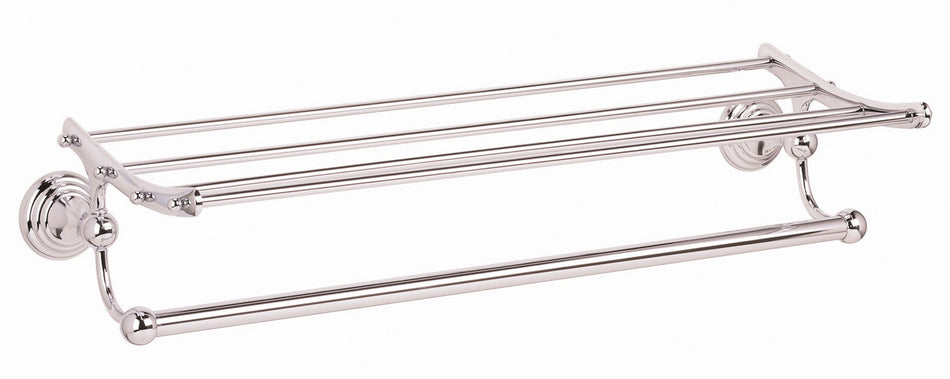 Alno A9026-24-PN: 24" cc Embassy Towel Rack - Polished Nickel