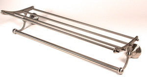 Alno A9026-24-SN: 24" cc Embassy Towel Rack - Satin Nickel