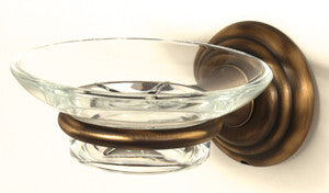 Alno A9030-AEM: Embassy Soap Holder w/Dish - Antique English Matte