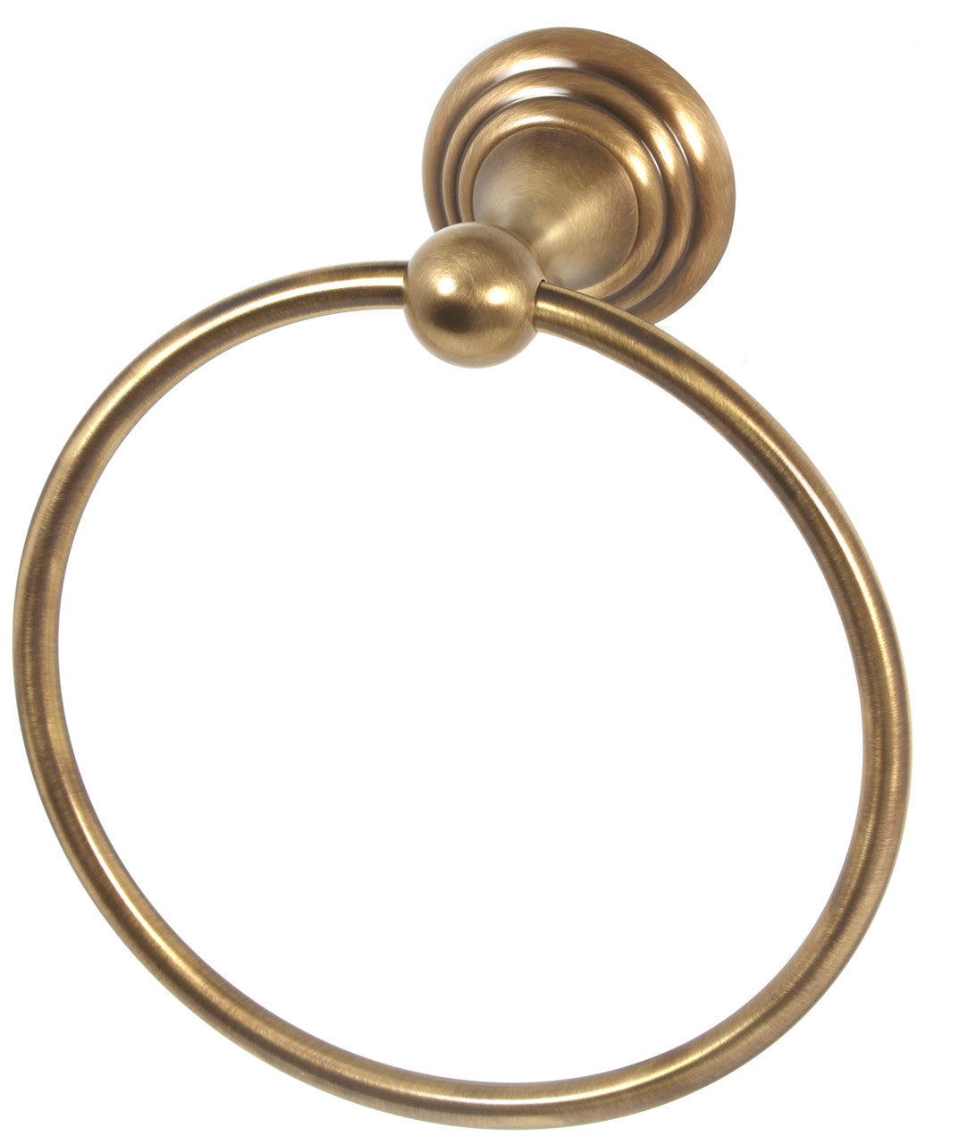 Alno A9040-AE: 7" Embassy Towel Ring - Antique English