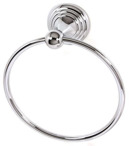 Alno A9040-PC: 7" Embassy Towel Ring - Polished Chrome