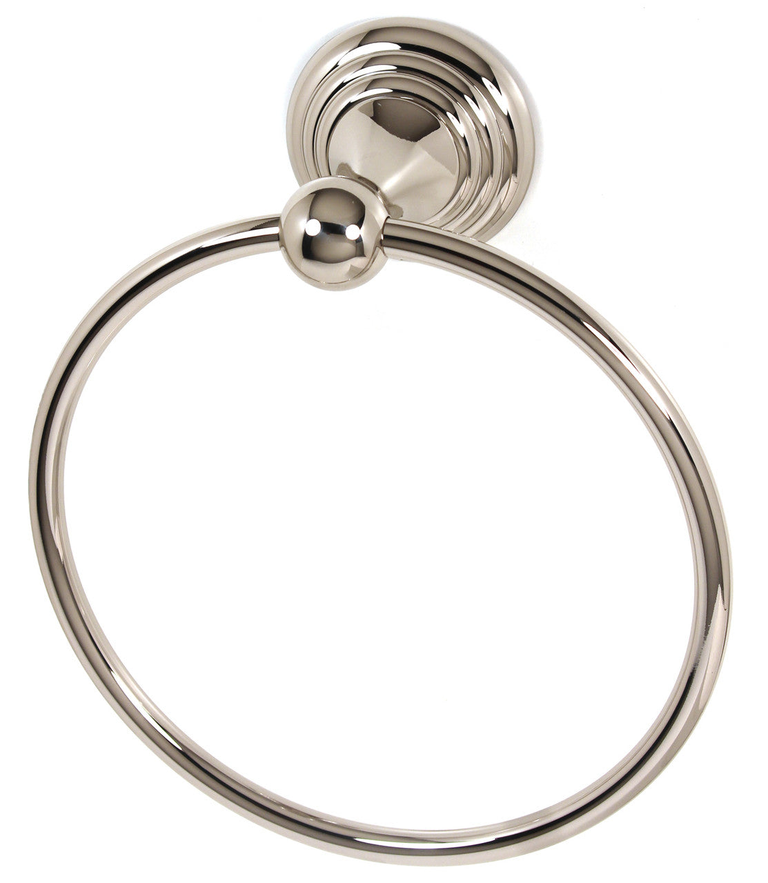 Alno A9040-PN: 7" Embassy Towel Ring - Polished Nickel