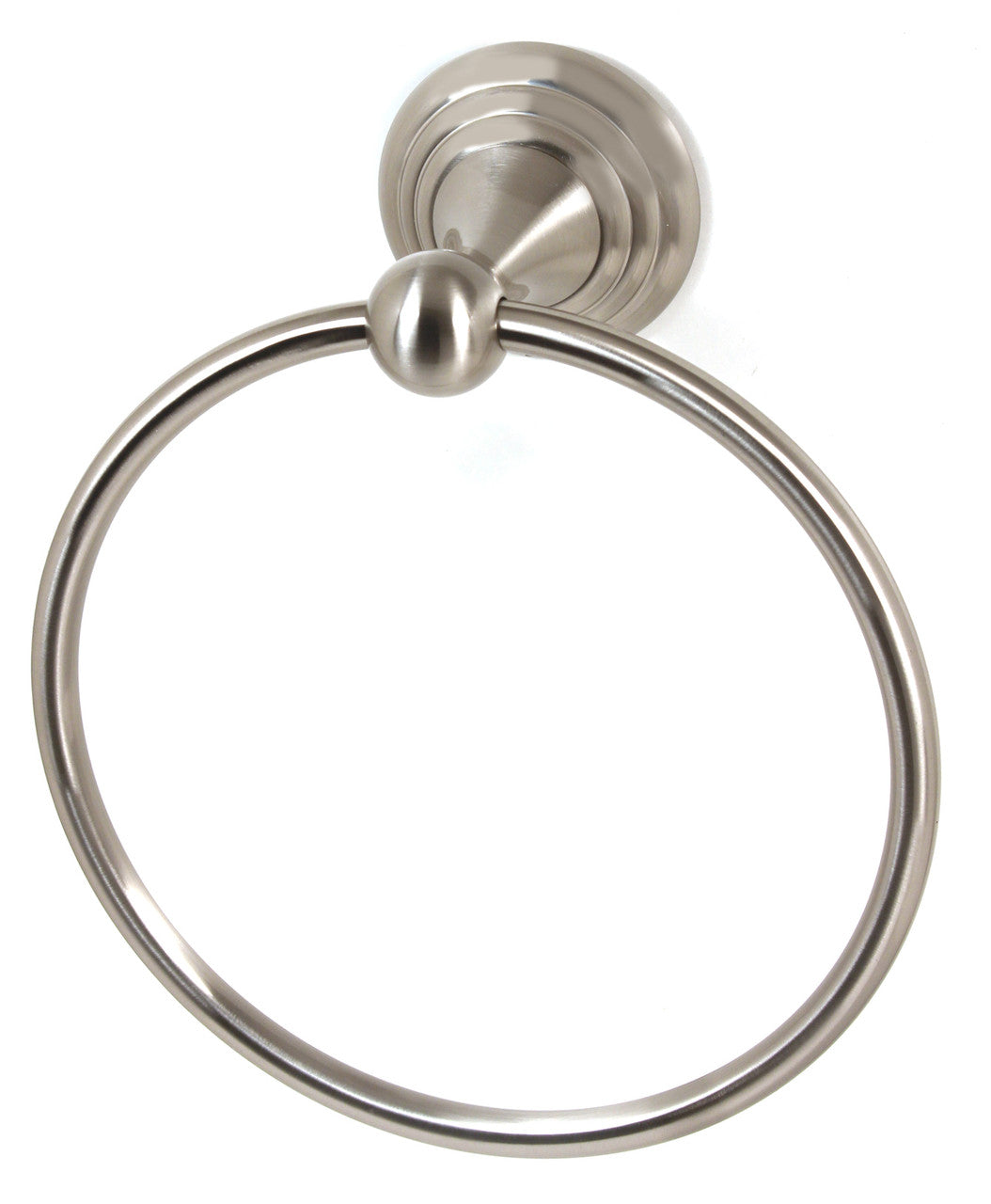 Alno A9040-SN: 7" Embassy Towel Ring - Satin Nickel