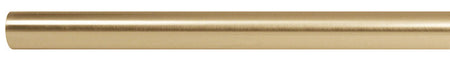 Alno A9045-SB:  6' Shower Rod - Satin Brass