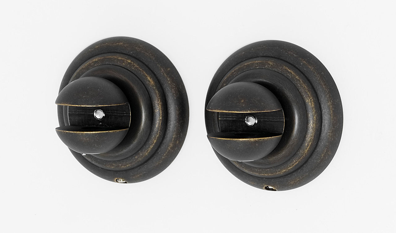 Alno A9050-BARC: Embassy Shelf Mounting Brackets (pair) - Barcelona