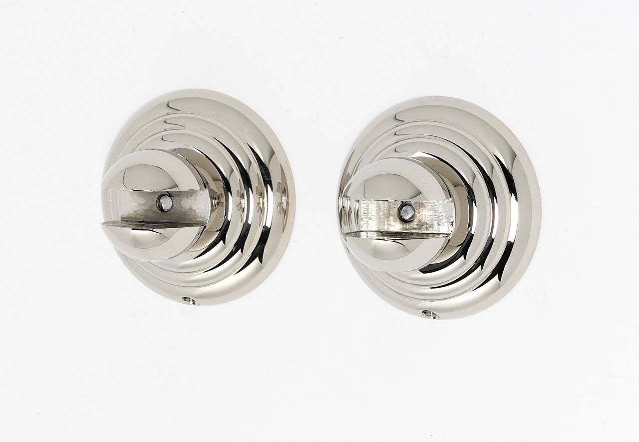 Alno A9050-PN: Embassy Shelf Mounting Brackets (pair) - Polished Nickel