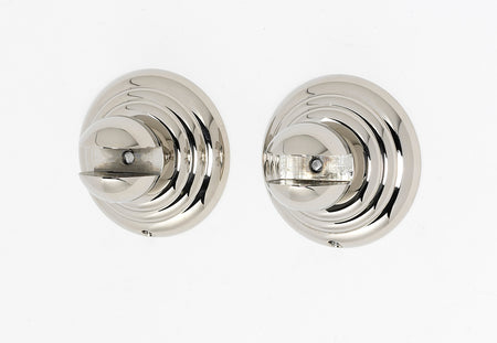 Alno A9050-PN: Embassy Shelf Mounting Brackets (pair) - Polished Nickel