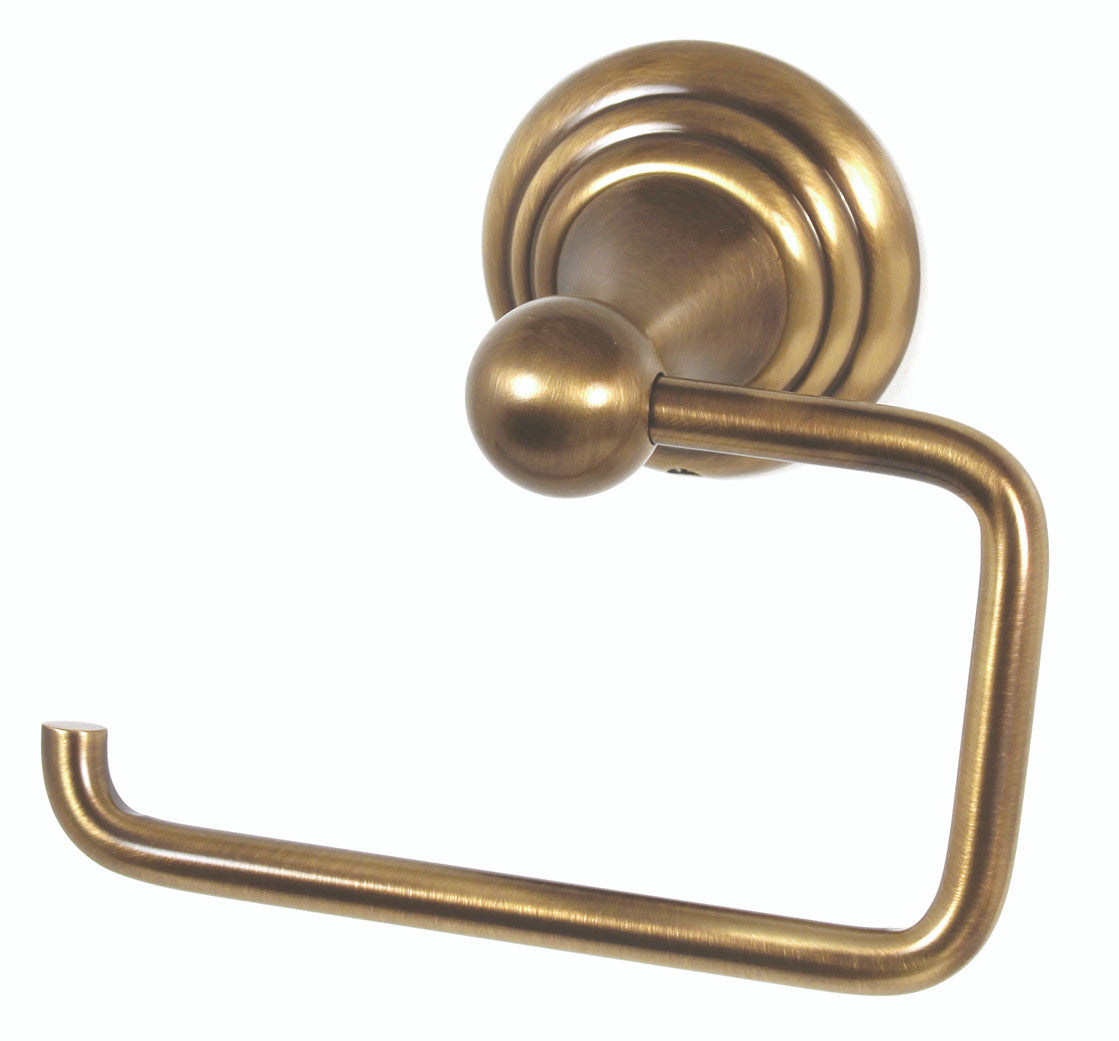 Alno A9066-AE: Embassy Single Post Tissue Holder - Antique English
