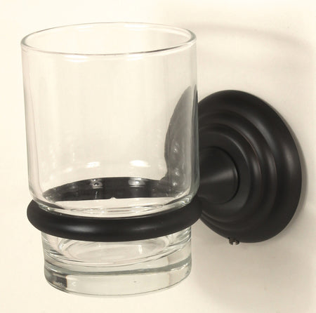 Alno A9070-BRZ: Embassy Tumbler Holder w/Tumbler - Bronze