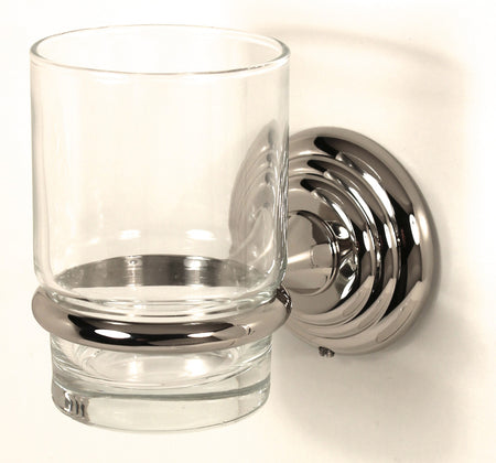Alno A9070-PN: Embassy Tumbler Holder w/Tumbler - Polished Nickel