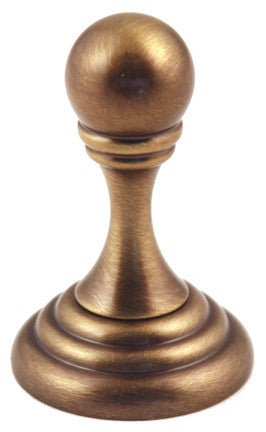 Alno A9080-AE: 2-1/4" Embassy Robe Hook - Antique English