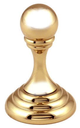 Alno A9080-PB: 2-1/4" Embassy Robe Hook - Polished Brass