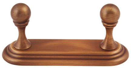 Alno A9086-AEM: 5" Embassy Double Robe Hook - Antique English Matte