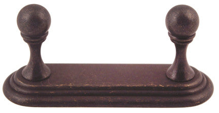 Alno A9086-BARC: 5" Embassy Double Robe Hook - Barcelona