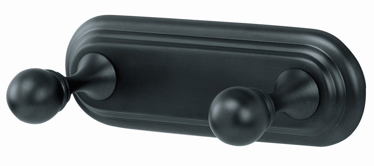 Alno A9086-BRZ: 5" Embassy Double Robe Hook - Bronze