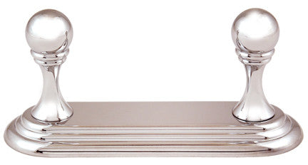 Alno A9086-PC: 5" Embassy Double Robe Hook - Polished Chrome