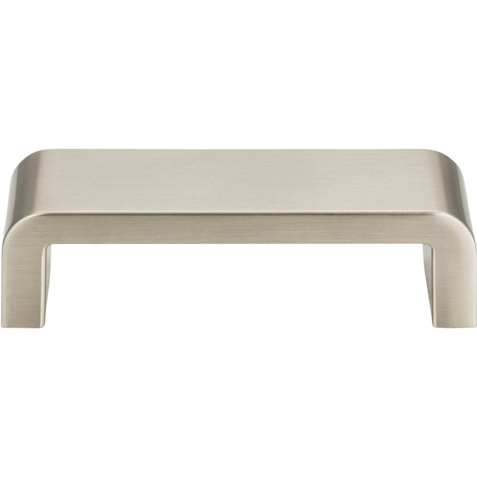 Atlas A914-BN: 3-3/4" cc Platform Cabinet Pull - Brushed Nickel