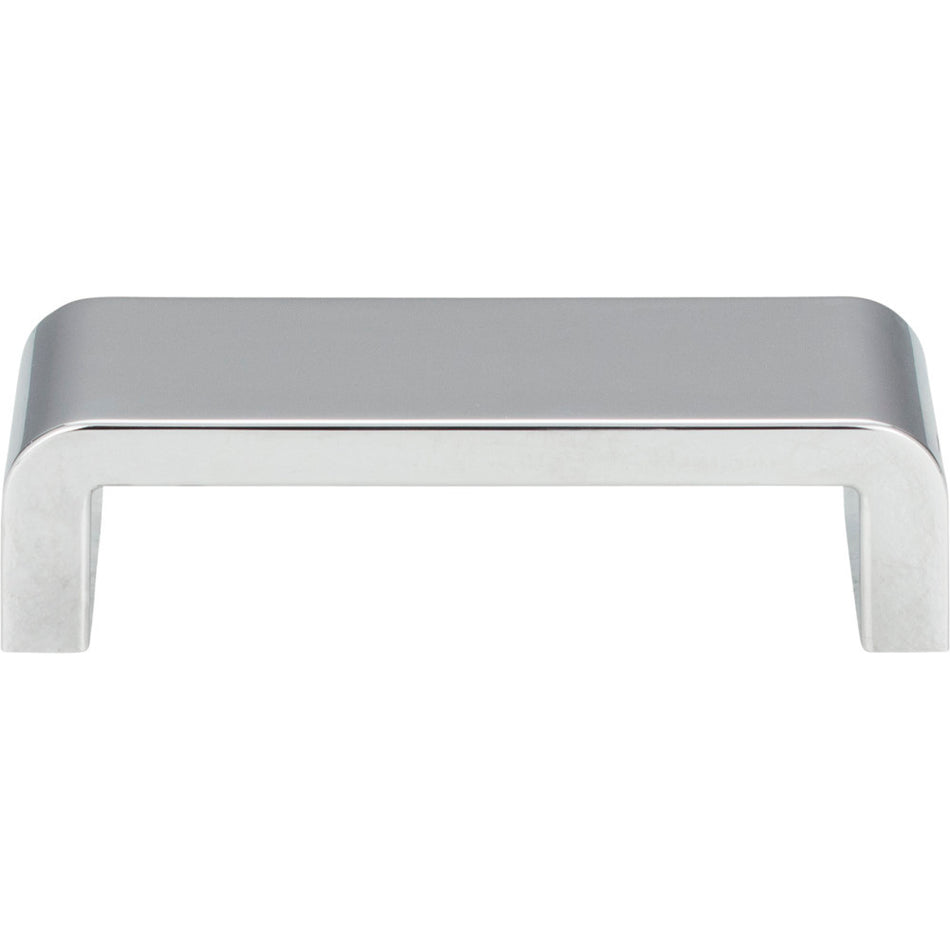 Atlas A914-CH: 3-3/4" cc Platform Cabinet Pull - Polished Chrome