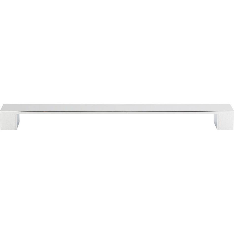 Atlas A920-CH: 11-5/16" cc Wide Square Cabinet Pull - Polished Chrome