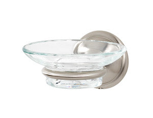Alno A9230-SN: Yale Soap Holder w/Dish - Satin Nickel