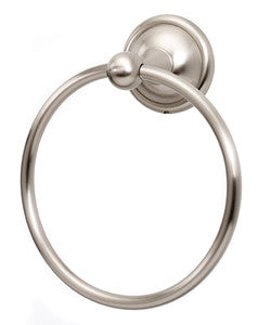 Alno A9240-SN: 6" Yale Towel Ring - Satin Nickel