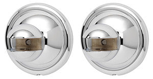 Alno A9250-PC: Yale Shelf Mounting Brackets (pair) - Polished Chrome