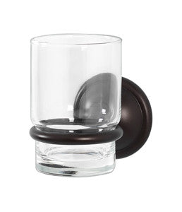 Alno A9270-CHBRZ: Yale Tumbler Holder w/Tumbler - Chocolate Bronze
