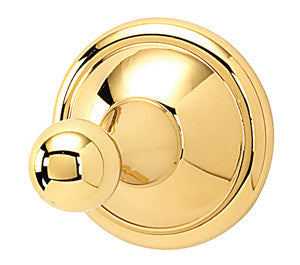 Alno A9280-PB: 1-7/8" Yale Robe Hook - Polished Brass