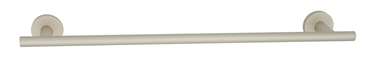 Alno A9320-18-MN: 18" cc Towel Holder with Smooth Bar - Matte Nickel